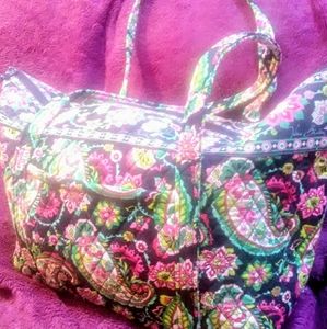 NWOT Vera Bradley quilted large miller tote bag